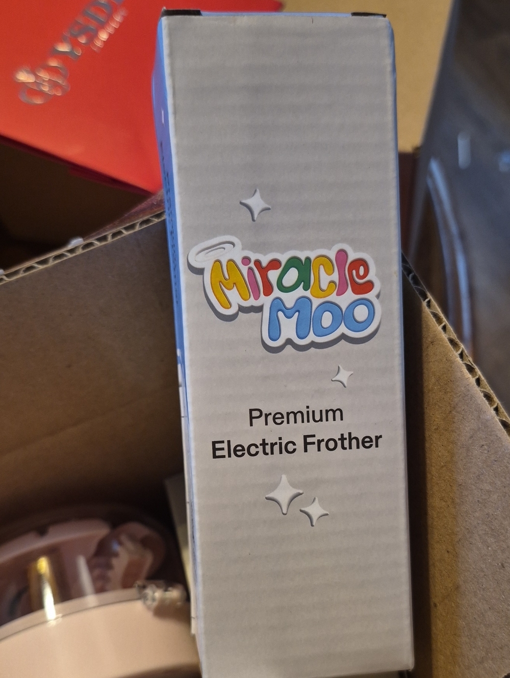 Miracle Moo Electric Frother Nwt